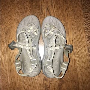 Gray size 7 chacos